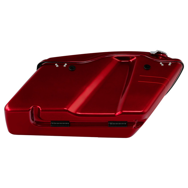 HR3 Velocity Red Sunglo 2016S Hard Saddlebags (Regular) For 14-23 Harley Touring