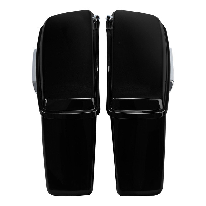 HR3 Black Quartz Hard Saddlebags (Regular) For 14-23 Harley Touring