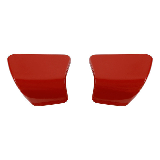PEARL RED & SILVER GRAY / GLOVE BOX DOORS FOR ROAD GLIDE RO