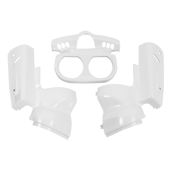 SALT PEARL/BLACK TEMPEST /INSTRUMENT HOUSING ROAD GLIDE 15UP