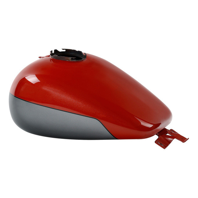 PEARL RED & SILVER GRAY / GAS TANK FOR TOURING 08-UP/ 1EA
