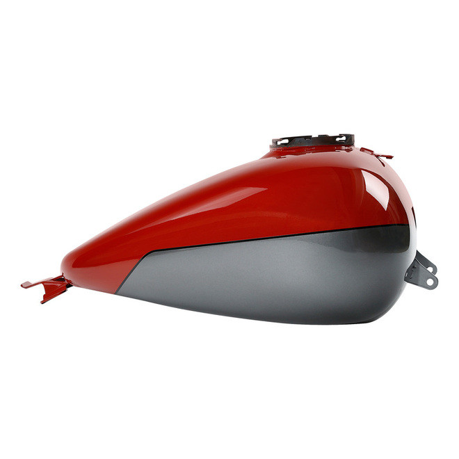PEARL RED & SILVER GRAY / GAS TANK FOR TOURING 08-UP/ 1EA