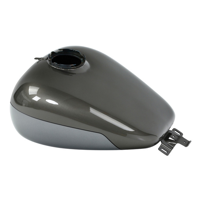 INDUSTRIAL GRAY/SILVER GRAY GAS TANK FOR TOURING 08-UP/ EA