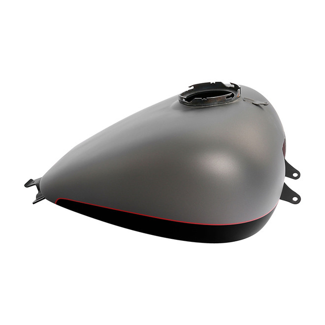 INDUSTRIAL GRAY DENIM/BLACK DENIM /GAS TANK FOR TOURING 08UP