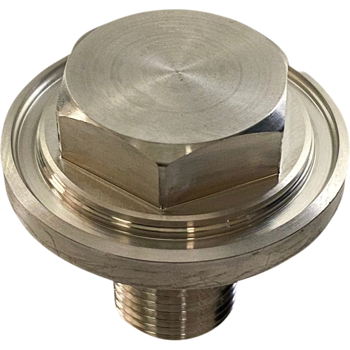 Pro-one Perf.mfg. #106201 - Steering Stem Bolt - Raw Aluminum