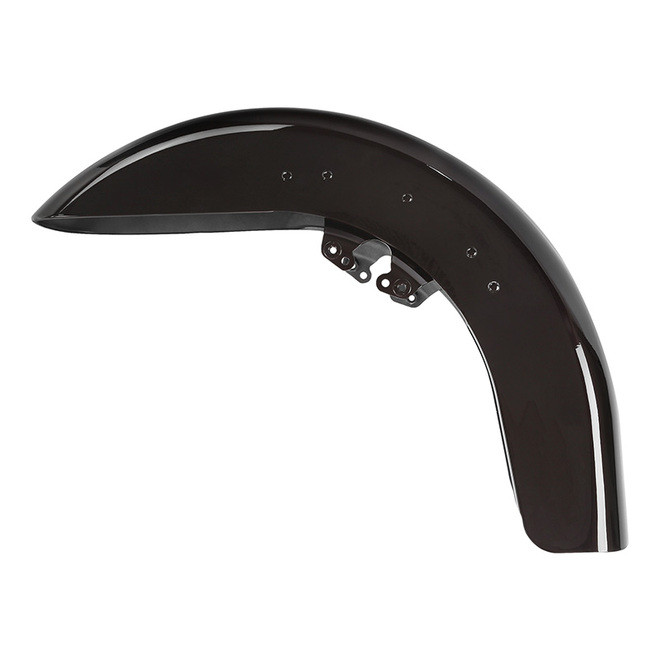 HR3 Black Forest Motorcycle 18" Wide Tire Front Mudguard Fender For Harley Touring Models 2014-2023