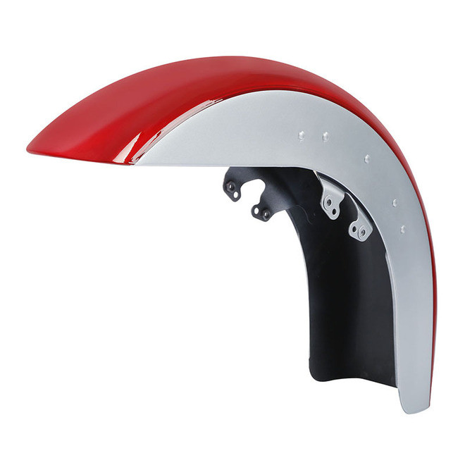 WR / BS WITH DUAL RED LINES / FRONT FENDER FOR TOURING 14UP