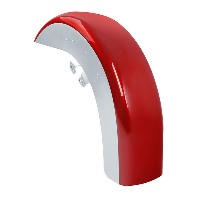 WR / BS WITH DUAL RED LINES / FRONT FENDER FOR TOURING 14UP