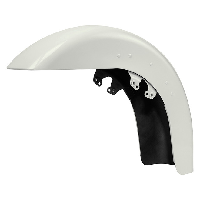 HR3 Bonneville Salt Pearl Motorcycle 18" Wide Tire Front Mudguard Fender For Harley Touring Models 2014-2023