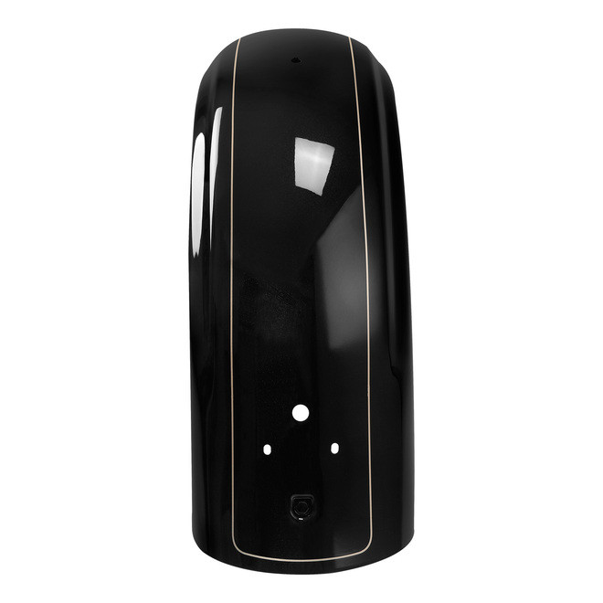 HR3 Black Quartz Motorcycle Mudguard CVO STYLE REAR FENDER FOR Harley Touring 2014-2023