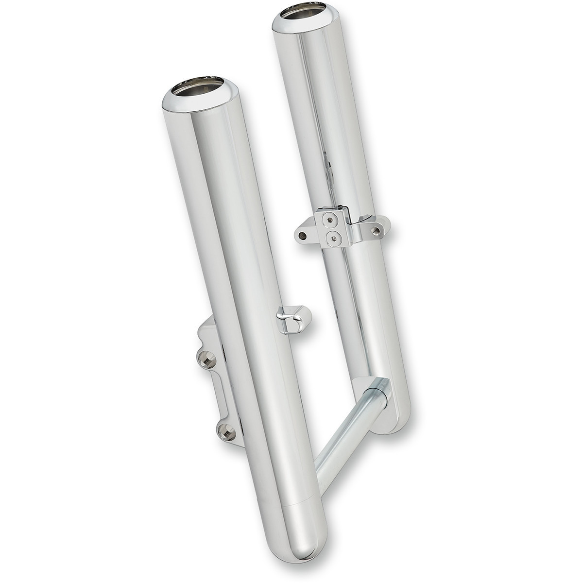 Arlen Ness #06-520 - Fork Legs - Chrome - Hot Legs - Custom Single Disc - Smooth - '08-'13