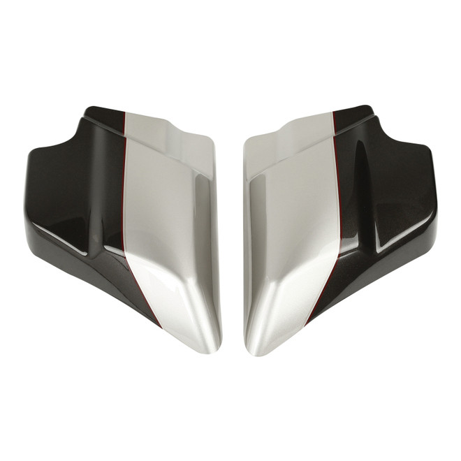 SILVER FORTUNE/SUMATRA BROWN /SIDE COVERS FOR TOURING 09UP
