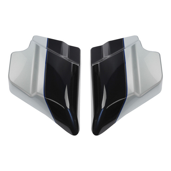 HR3 Midnight Blue / Barracuda Silver 2019UL Side Covers 2019 ELECTRA GLIDE ULTRA LIMITED ?FLHTK)