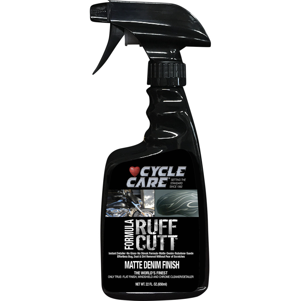 Cycle Care Formulas #38022 - RUFFCUT Denim Detailer - 22 U.S. fl oz.