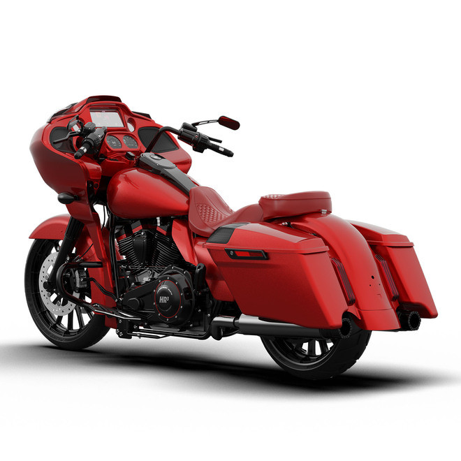 WICKED RED OEM COLOR BODYKIT FOR CVO ROAD GLIDE 15-UP