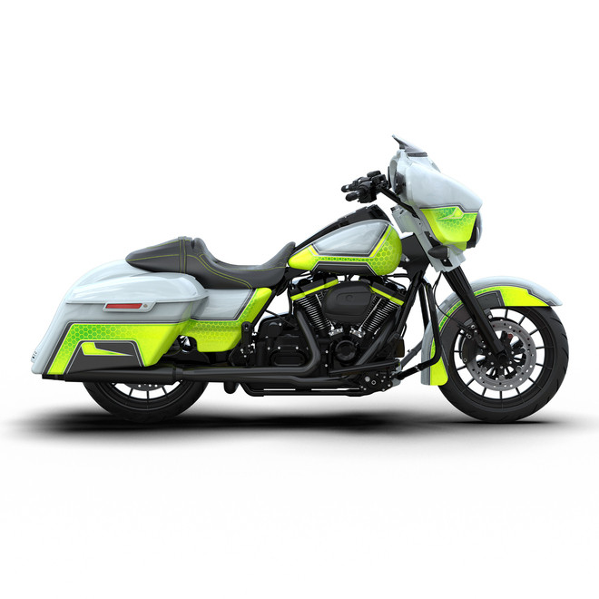 APPLE GREEN / WHITE GRAY CUSTOM BODYKIT FOR SG 14-UP