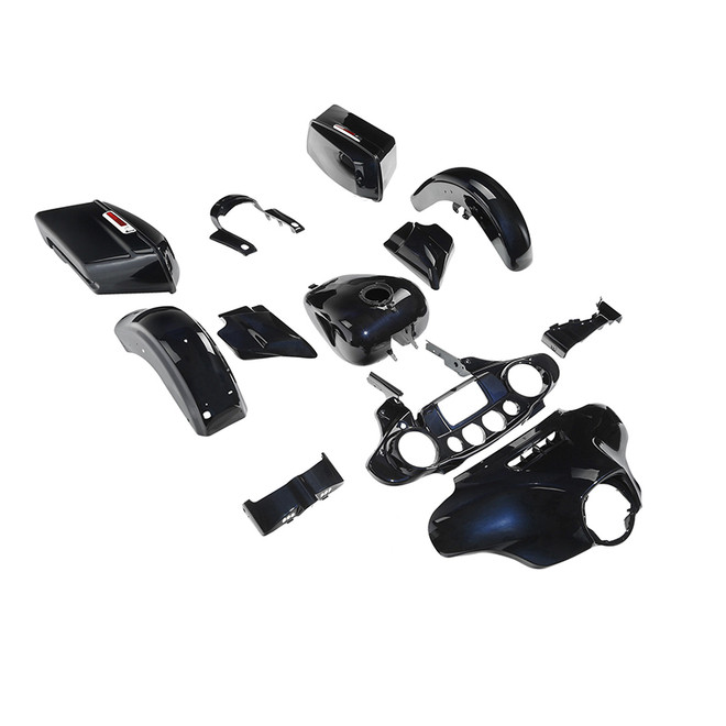 HR3 Midnight Blue Complete Body Fairing Kit For Harley Street Glide FLHX 14-23