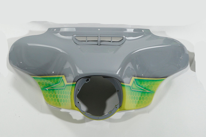APPLE GREEN / WHITE GRAY / OUTER FAIRING FOR SG UL 14UP/ ST