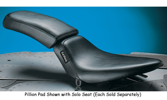 BARE BONES SOLO SEAT &amp; PILLION PAD FOR BIG TWIN 4 SPEED