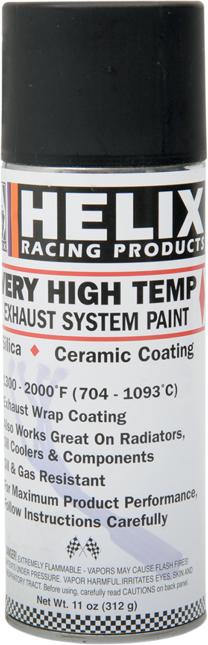 High-Temperature Paint - Black - 11 oz. net wt. - Aerosol