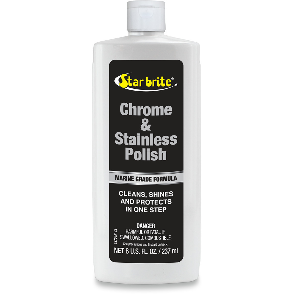 Star Brite #082708 - Chrome and Stainless Steel Polish - 8 U.S. fl oz.