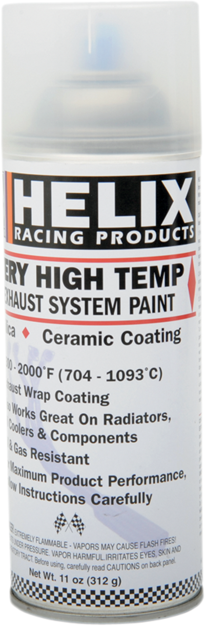 High-Temperature Paint - Satin Clear - 11 oz. net wt. - Aerosol