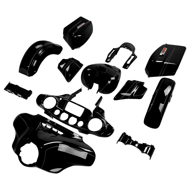 HR3 Vivid Black 2015S Complete Body Fairing Kit For Harley Street Glide Special FLHXS 14-23