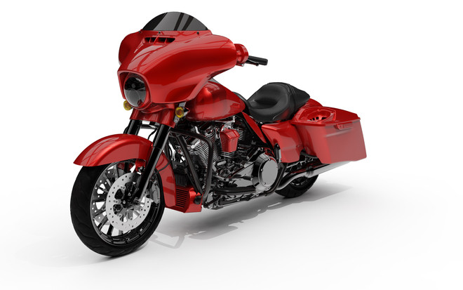 WICKED RED OEM COLOR BODYKIT FOR CVO STREET GLIDE 14-UP