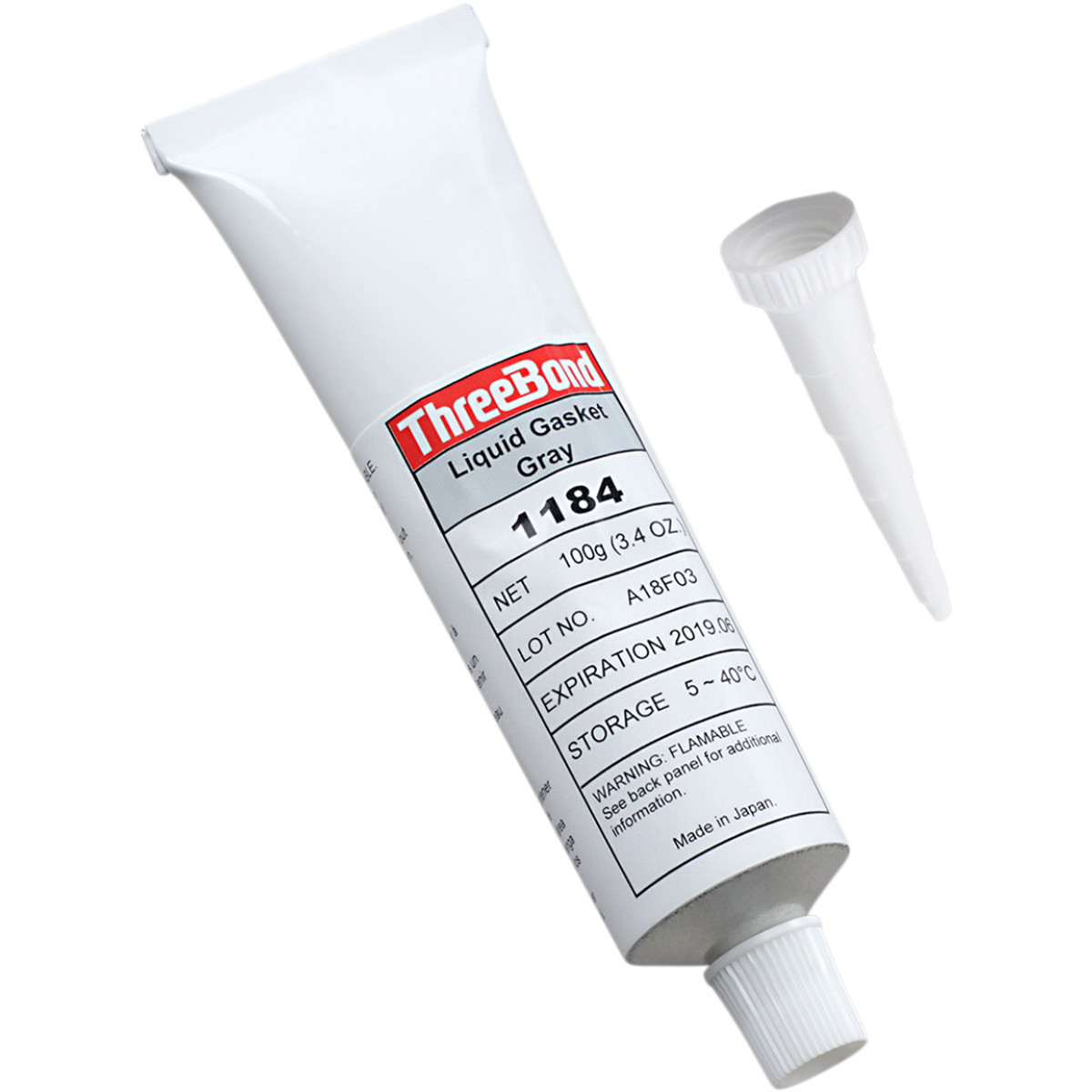 Threebond #1184A100G - Liquid Gasket - 3.4 oz. net wt. - Tube