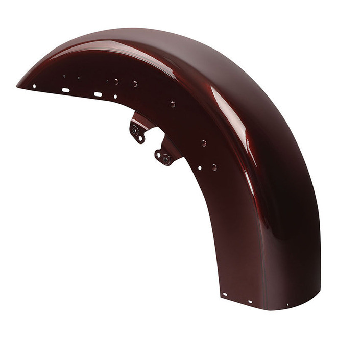 HR3 Twisted Cherry 2019UC Motorcycle 18" Front Mudguard Fender (can be installed with lighting)For Harley Touring Electra Glide Ultra Limited Tri Glide 14-23