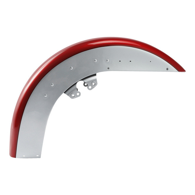 WR / BS WITH DUAL RED LINESFRONT FENDER TOURING 14-UP