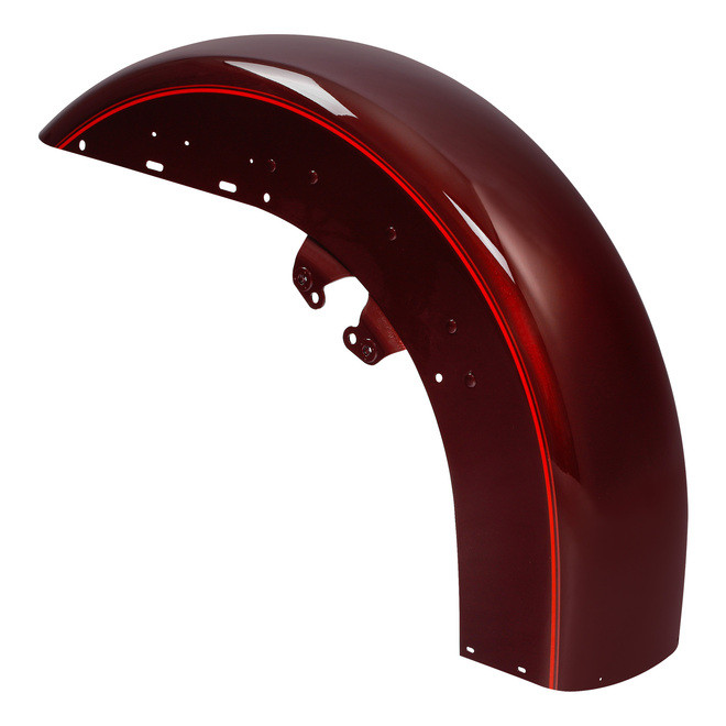 MRS WITH DUAL RED LINES FRONT FENDER FOR TOURING 14-UP