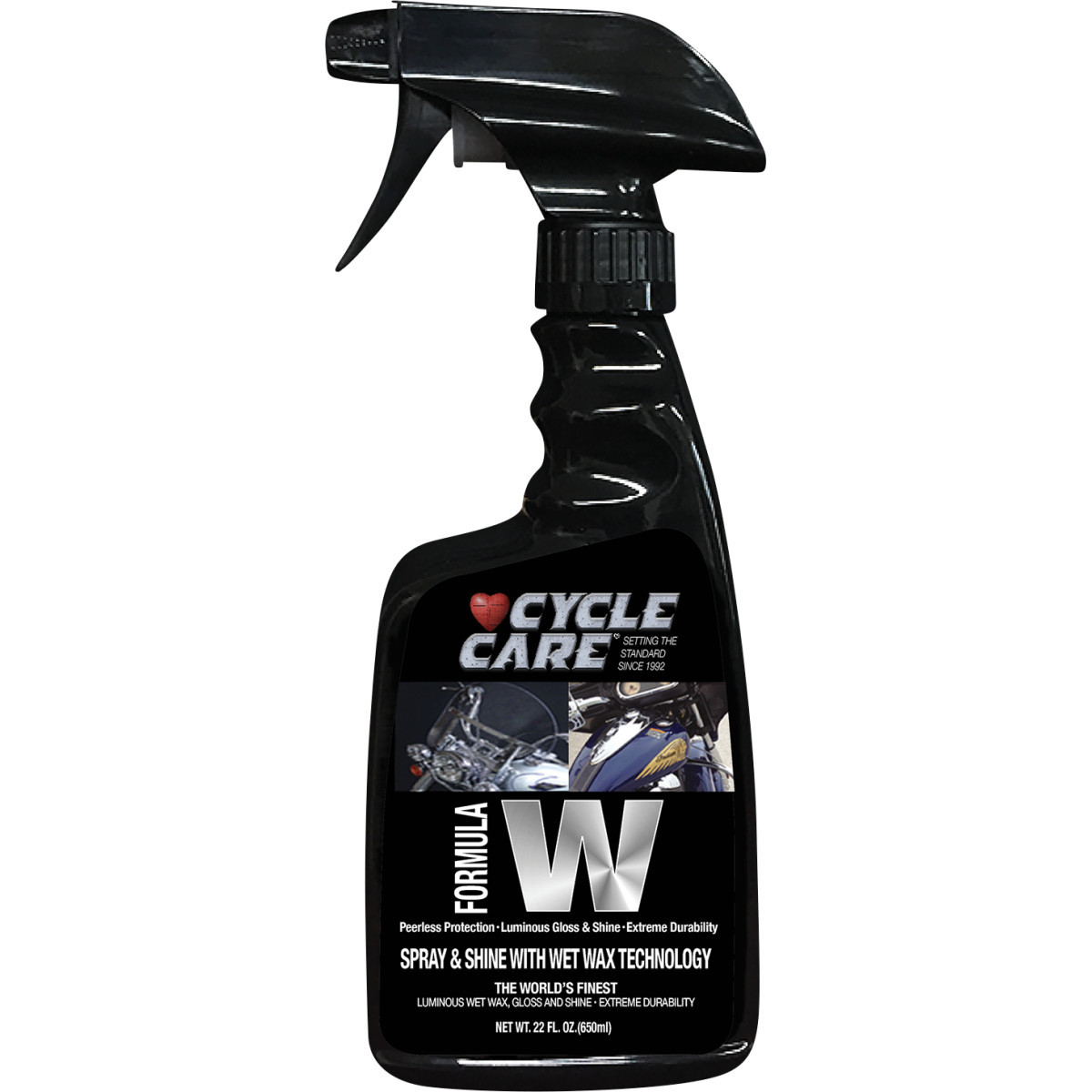 Cycle Care Formulas #66022 - Formula W Wax Spray - 22 U.S. fl oz.