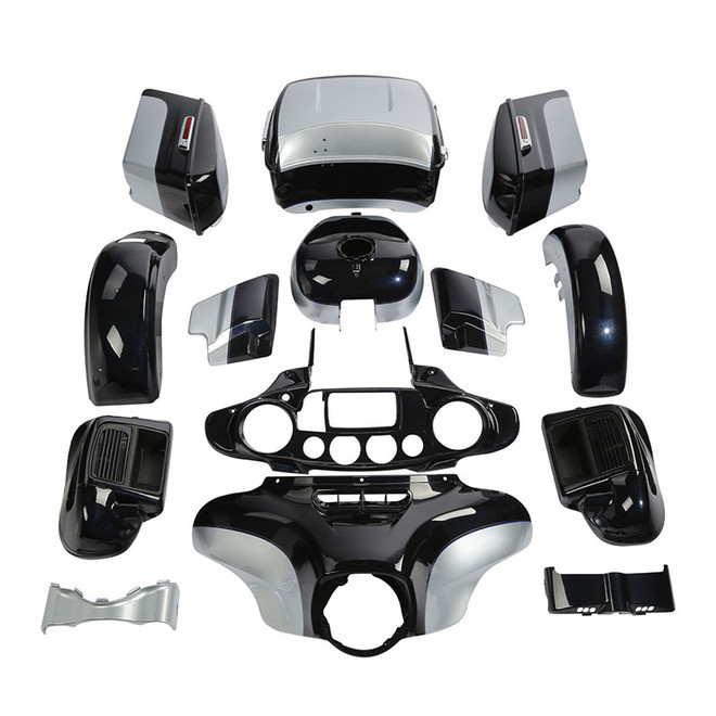 MIDNIGHT BLUE/BARRACUDA SILVER OEM COLOR BODYKIT FOR UC 14UP