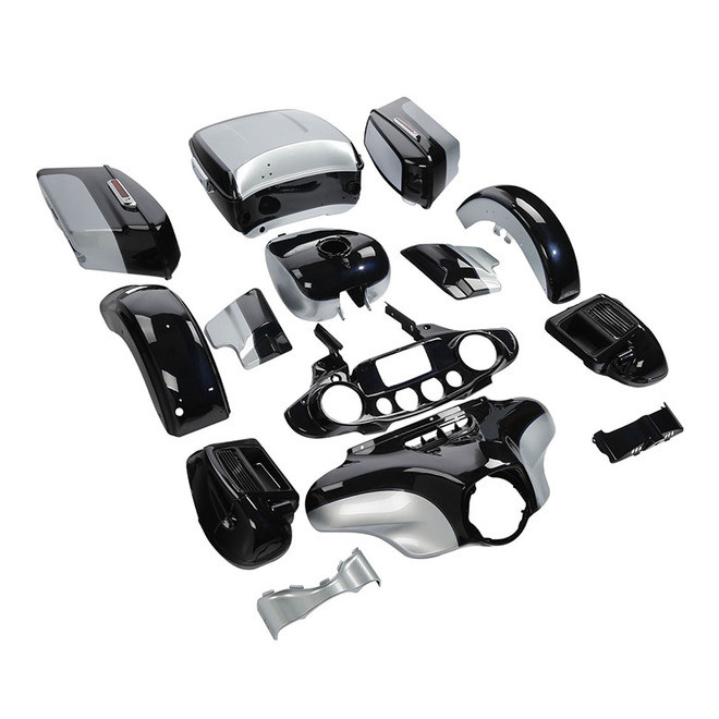 MIDNIGHT BLUE/BARRACUDA SILVER OEM COLOR BODYKIT FOR UC 14UP