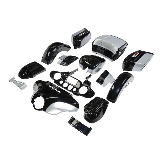 MIDNIGHT BLUE/BARRACUDA SILVER OEM COLOR BODYKIT FOR UC 14UP
