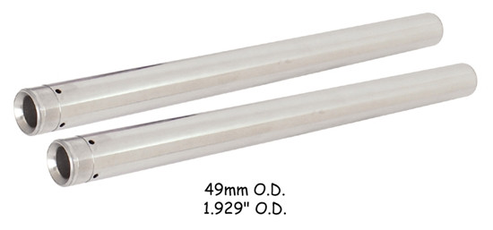 FORK SLIDER TUBES FOR BIG TWIN &amp; SPORTSTER
