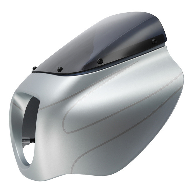 BARRACUDA SILVER DENIM / OUTER FAIRING FOR FXBB FXLR 18-UP