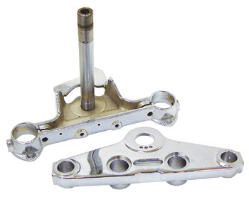 HARDBODY FRONT FORK BRACKET KITS FOR WIDE GLIDE