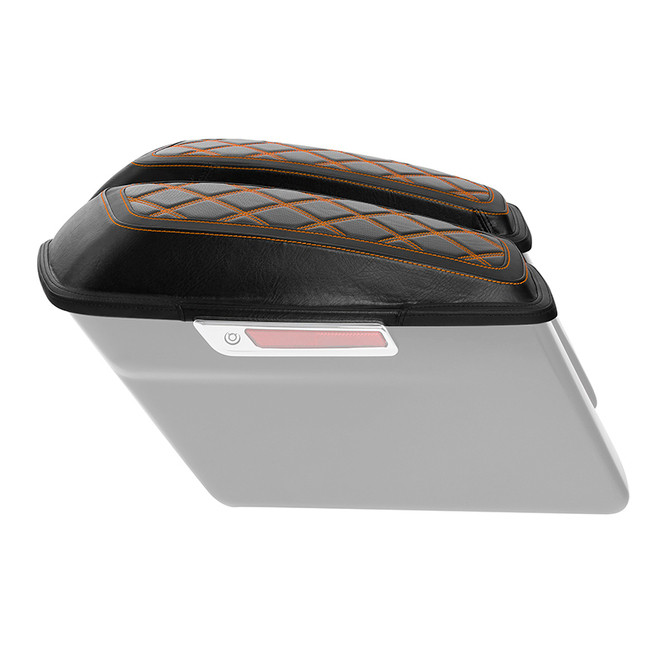 CCR-BAG-03-BO SADDLEBAG LID COVERS FIT TOURING MODELS 14-UP