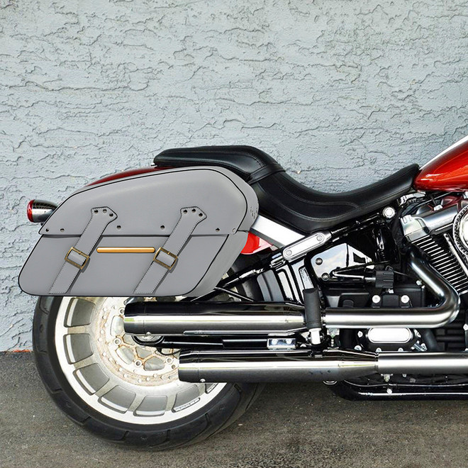 CCR-BAG-07-GY SADDLEBAGS FITS 18-UP FLFBFLFBSFXBRFXBRS.