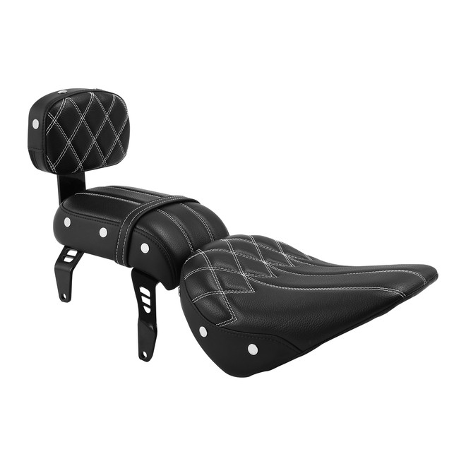 FS02-04-BK TWO-PIECE 2-UP SEAT 18-UP SCOUT BOBBER