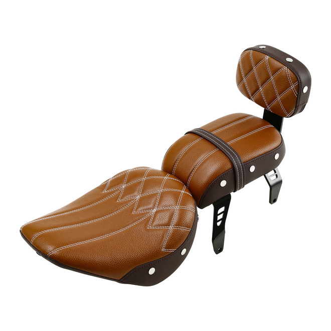FS02-04-BO TWO-PIECE 2-UP SEAT 18-UP SCOUT BOBBER