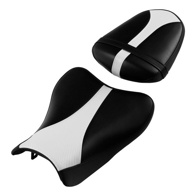 RX03-05-BW TWO-PIECE 2-UP SEAT SUZUKI GSXR1000 2007-2008
