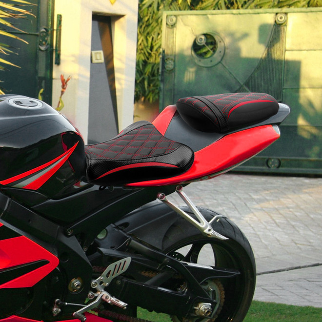 RX06-06-BR TWO-PIECE 2-UP SEAT SUZUKI GSXR1000 2005-2006