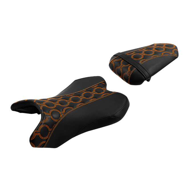 RX14-01-BO TWO-PIECE 2-UP SEAT FITS YAMAHA YZF R1 2007-2008