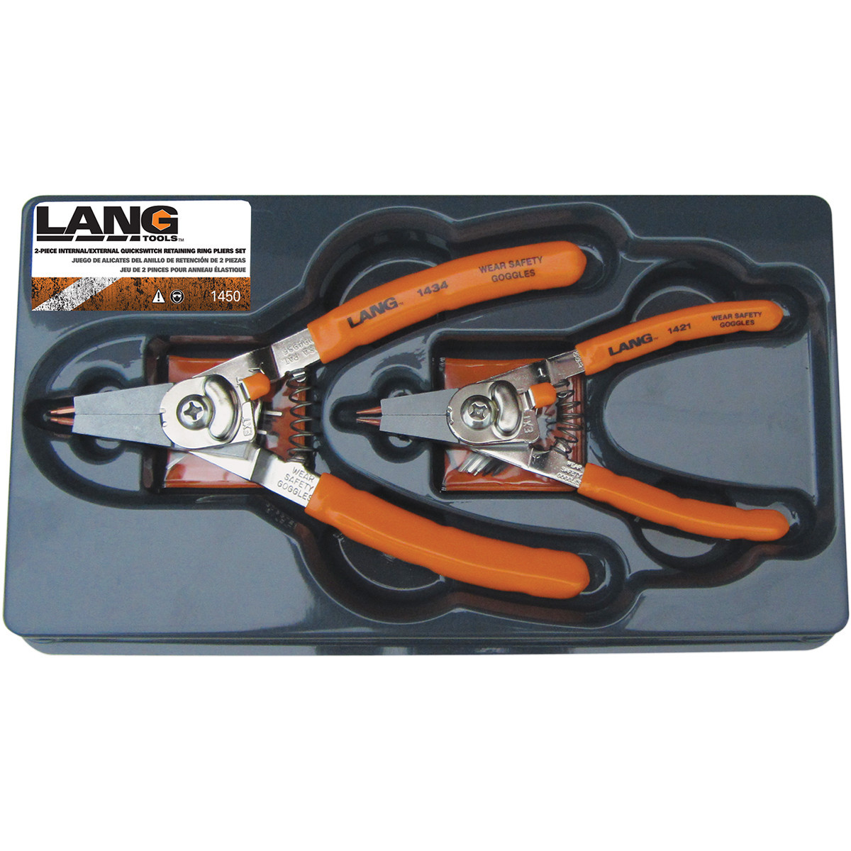 Lang Tools #1450 - Pliers - Retaining Ring