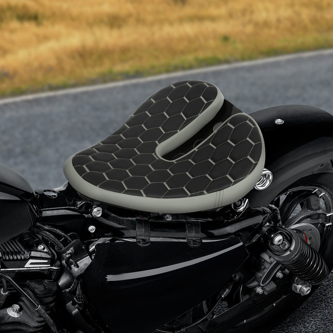 S04-09-WH SOLO SEAT 04-06 AND 10-UP XL MODELS