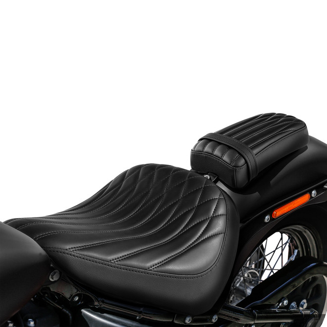 S08-02F-BK RIDER SEAT 18-UP FXBB AND FXST