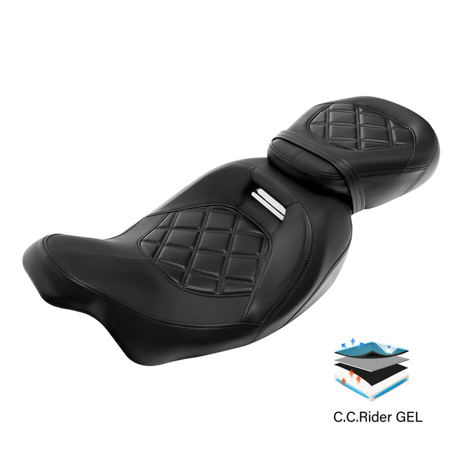 SC231-02-GBK TWO-PIECE 2-UP SEAT 09-UP FL CVO